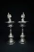 Pure Silver Peacock Design Fancy Pair Diya 350g